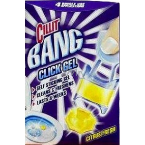 Cillit Bang Click Gel Citrus Fresh gel toilet cleaner 4 x 5 g