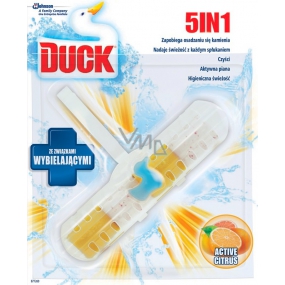 Duck 5in1 Active Citrus Toilet hanging cleaner with fragrance 41 g