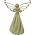 Angel with twisted wings 22 cm