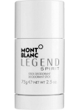 Montblanc Legend Spirit deodorant stick for men 75 g