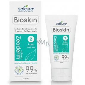 Salcura Bioskin 2 Extra Zeoderm body and face cream for dry and sensitive skin 50 ml