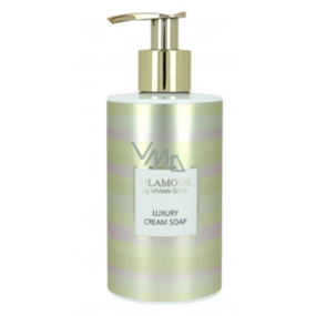 Vivian Gray Glamor Golden luxury liquid soap with a 250 ml dispenser