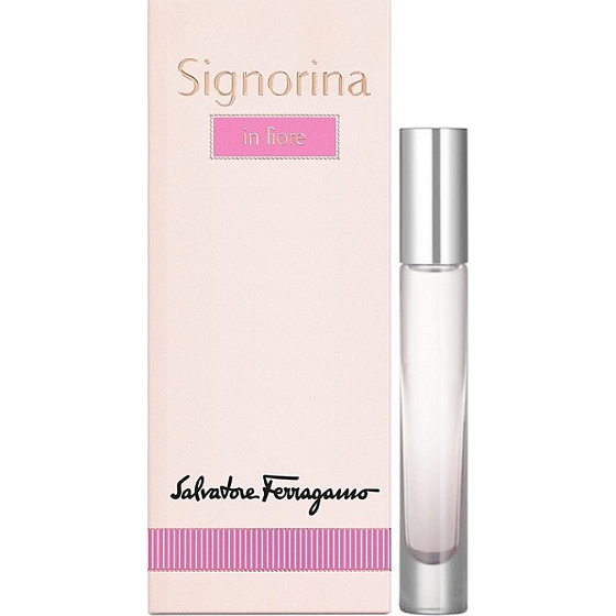 Salvatore Ferragamo Signorina in Fiore Eau de Toilette for Women 10 ml, Miniature Spray