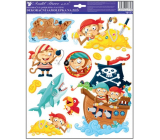 Wall stickers pirates shark 33 x 29 cm