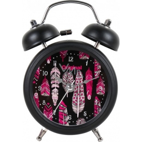 Albi Original Alarm Clock Feather 9 cm x 12.5 cm x 6 cm