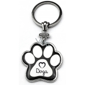 Nekupto Pets key ring in the shape of a Doga paw 40 x 85 x 3 mm