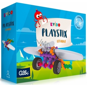 Albi Kvído Playstix kit mini Airplane 26 pieces recommended age 5-10 years
