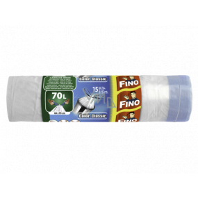Fino Color Classic retractable waste bags 70 liters 64 x 70 cm 15 pieces