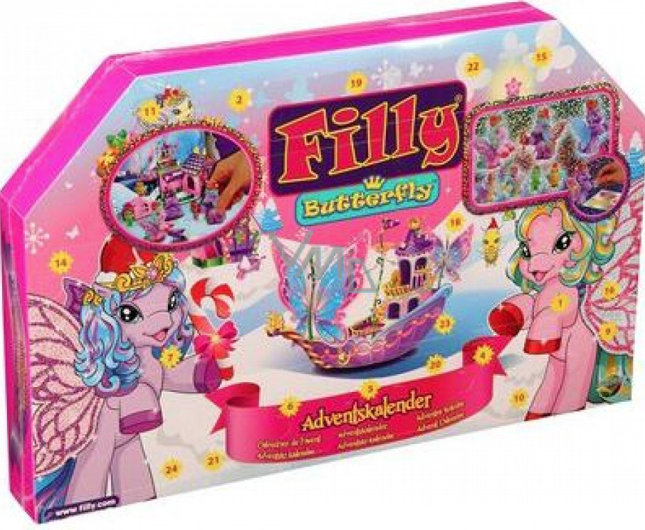 Filly Butterfly Advent Calendar 24 surprises for each December day