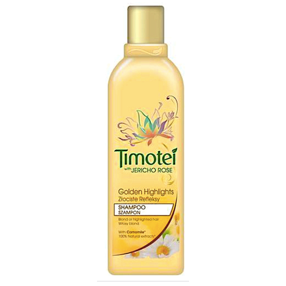 Timotei Golden Springs shampoo for blonde hair 400 ml