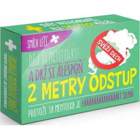 Nekupto Sweet first aid Menthol dragees Keep a distance of 15 g at least 2 meters