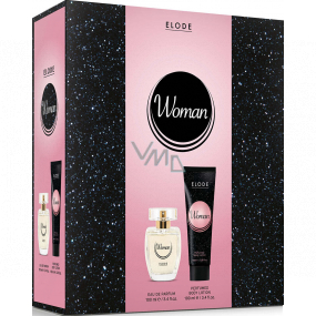 Elode Woman perfumed water for women 100 ml + body lotion 100 ml, gift set