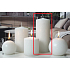 Lima Ice pastel candle white cylinder 80 x 200 mm 1 piece