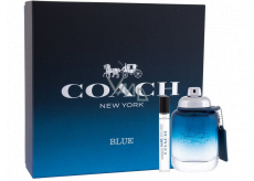 Coach Blue toaletní voda pro muže 60 ml + toaletní voda pro muže miniatura 7 ml, dárková sada pro muže