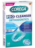 Corega Pro Cleanser Clean & Fresh cleaning tablets for orthodontic appliances 30 pieces
