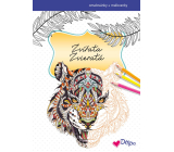 Ditipo Relaxation colouring book Animals 212 x 302 x 5 mm 25 pages