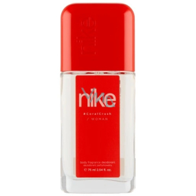 Nike Coral Crush Woman perfumed deodorant glass for women 75 ml