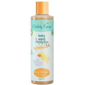 Childs Farm Baby Oat Derma washing emulsion without perfume for dry and itchy skin prone to eczema 250 ml