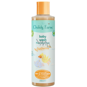 Childs Farm Baby Oat Derma washing emulsion without perfume for dry and itchy skin prone to eczema 250 ml