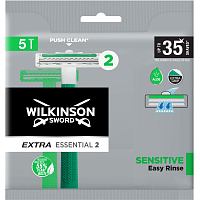 Wilkinson Sword Extra 2 Beauty Disposable Razors Sensitive, 5 pcs