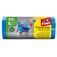 Fino Easy Pack – Trash Bags 60 l, 20 pcs