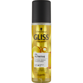 Gliss Regenerating Express Balm Oil Nutritive for Coarse and Damaged Hair, 200 ml