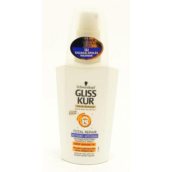 Gliss Kur Total Repair 19 Active night spray Extra care