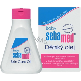 SebaMed Baby Oil for cleaning the skin under diapers for children 150 ml