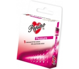 Pepino Pleasure ribbed condoms made from natural latex 3 pieces