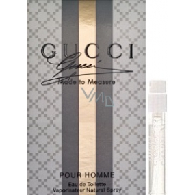 Gucci Made to Measure Eau de Toilette for men 2 ml with spray, vial