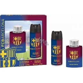 FC Barcelona eau de toilette 100 ml + deodorant spray 150 ml, gift set