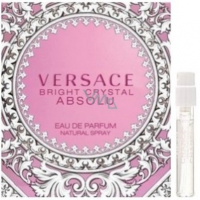 Versace Bright Crystal Absolu perfumed water for women 1 ml, vial