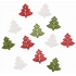 Wooden trees 4 cm 12 pieces
