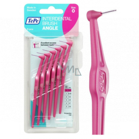 Tepe Angle Interdental Brushes 0.4 mm Pink 6 pieces