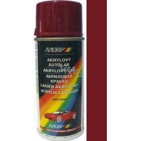 Motip Škoda Acrylic Car Paint Spray SD 9892 Red metallic 150 ml