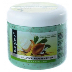 Bio Glow Argan Oil peeling for face and body 300 ml