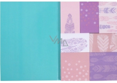 Albi Set of self-adhesive feather blocks 7 pieces
