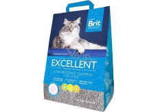Brit Fresh for Cats Excellent Ultra Bentonite přírodní hrudkujicí stelivo pro kočky 5 kg