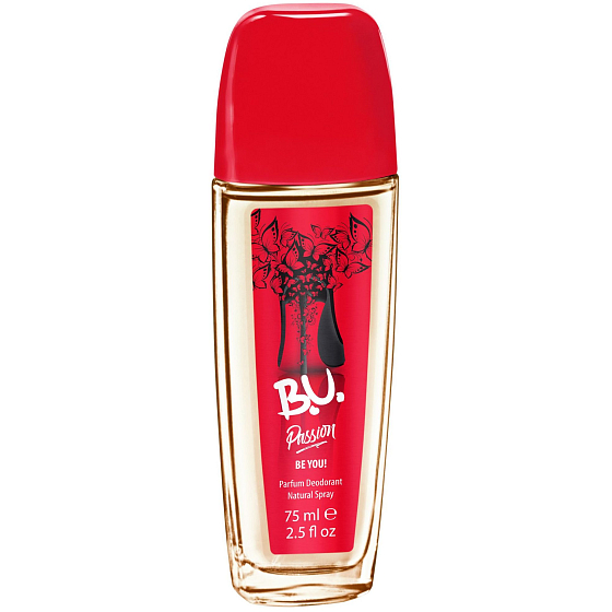 BU Passion perfumed deodorant glass for women 75 ml
