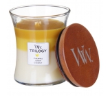 WoodWick Trilogy Fruits of Summer - Plody léta vonná svíčka s dřevěným knotem a víčkem sklo 609 g