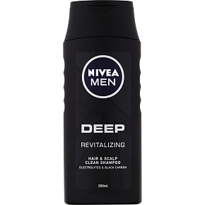 Nivea Men Deep shampoo for men, 250 ml
