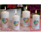 Lima With Dedication Grandmother Candle With Cylinder Cylinder 50 x 100 mm 1 Piece