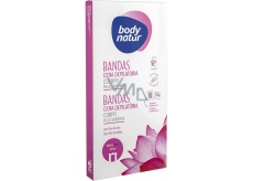 Body Natur Lotus Flower Epilation Wax Tape For Body For Sensitive Skin 16 Pieces + Postepilation Wipes 2 Pieces