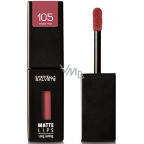 Gabriella Salvete Matte Lips Long Lasting matt liquid lipstick 105 Thats Me! 4.5 ml