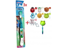 Tomcat toothbrush 3pcs + Automatic free holder +