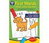 Ditipo Coloring book with stickers The first English words for teaching English to children 4+ 24 pages