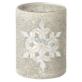 Yankee Candle Twinkling Snowflake Candlestick for Medium and Large Classic Scented Candles