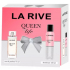 La Rive Queen of Life perfumed water for women 75 ml + deodorant spray 150 ml, gift set