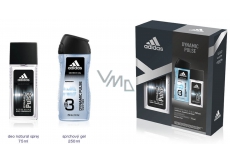 Adidas Dynamic Pulse deodorant glass 75 ml + shower gel 250 ml for men cosmetic set