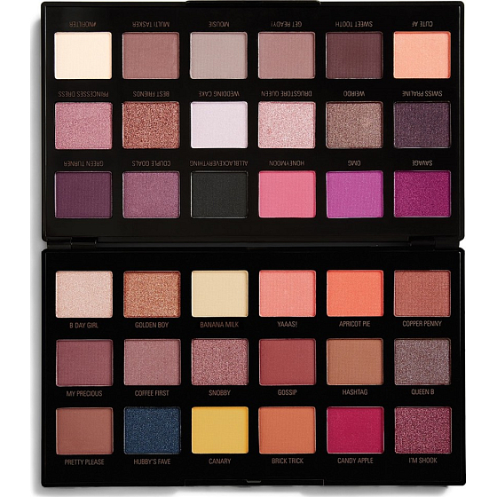 Makeup Revolution by Petra Eyeshadow Eye Shadow Palette 36 x 0.8 g